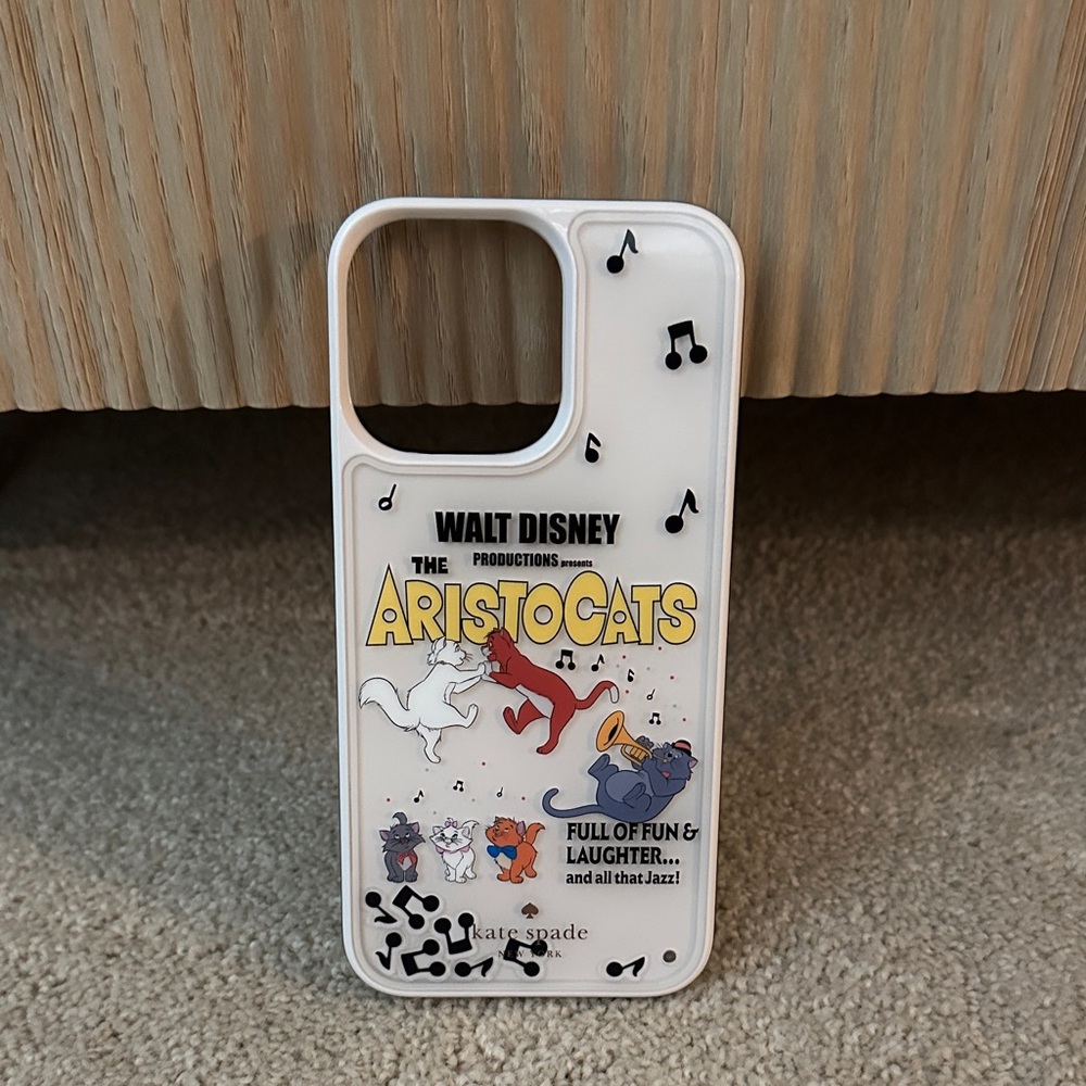 Kate Spade Disney Aristocats White Phone Case